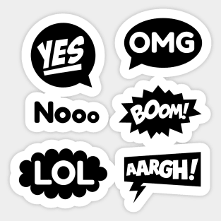 Fast Funny Daily Responsens Gift Sticker
